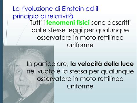 PPT La relatività di Einstein PowerPoint Presentation free download