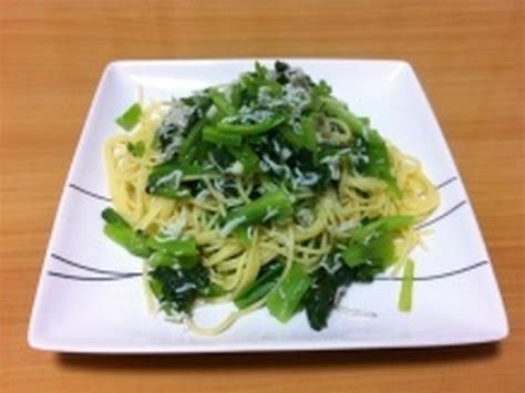 小松菜としらすのスパゲッティとなわとびペンギン By Tomoさん レシピブログ 料理ブログのレシピ満載！