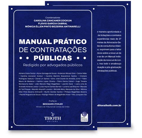 Books By Authors Ebook Manual Prático de Contratações Públicas