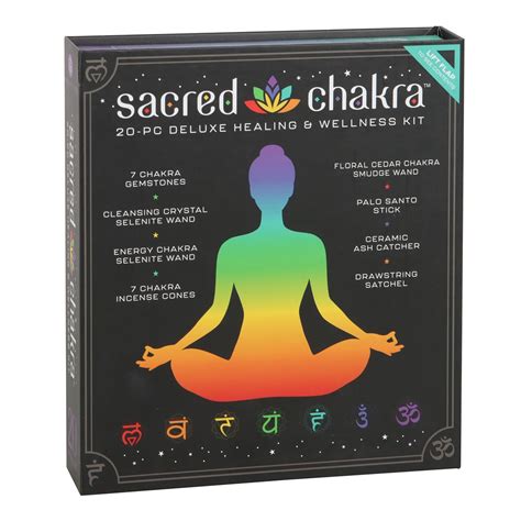 Sacred Chakra Deluxe Healing And Wellness Kit Something Different