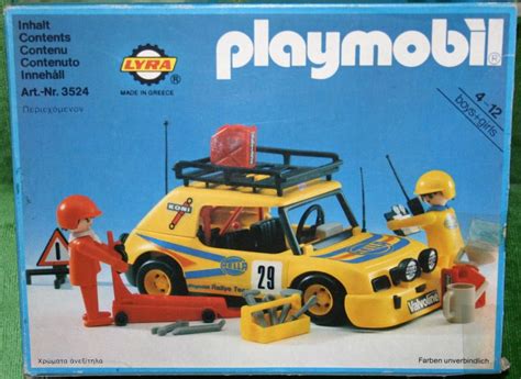 Playmobil Set Lyr Yellow Rally Car Klickypedia