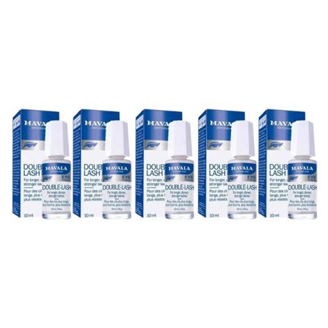 Kit 5 Mavala Double Cils Gel Fortalecedor para Cílios 10ml