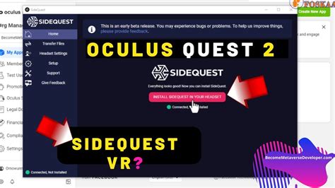 SideQuest VR Ultimate Guide How To Get Setup And Install SideQuest VR