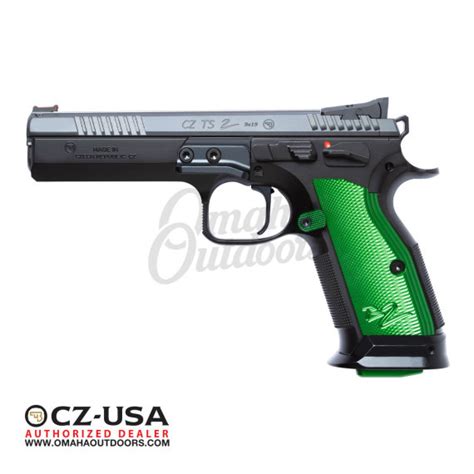 CZ 75 Tactical Sport 2 Racing Green Pistol Omaha Outdoors