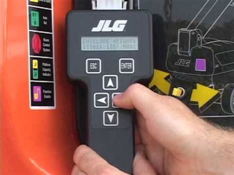 JLG Analyzer Machine Setup Function YouTube