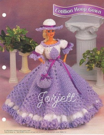 Barbie Crochet Ball Gown Patterns Tığ Işleri Tığ Desenleri Örme Bebekler