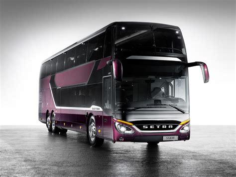 Weltpremiere Der Neue Setra Doppelstockbus S 531 Dt Der Topclass 500