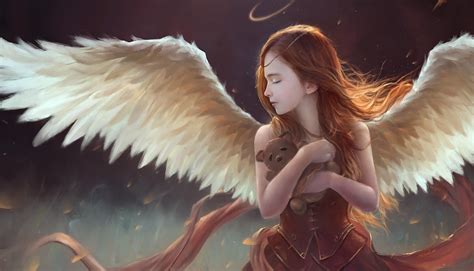 Fantasy Art Anime Angel Artwork Mythology Wing Fairy Screenshot