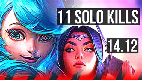 GWEN Vs IRELIA TOP 11 Solo Kills Godlike 600 Games EUW Master