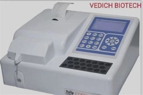 Semi Automatic Tulip Biochemistry Analyzer Lamp Compatible Assays