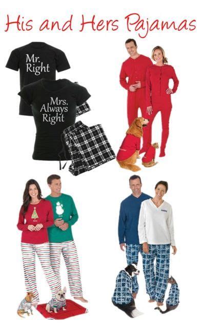 Funny His And Hers Christmas Pajamas - Funny PNG