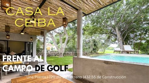 Conoce la Increíble Casa de Una Planta Frente Al campo de Golf YouTube