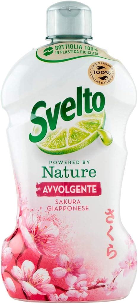 Svelto Powered By Nature Avvolgente Sakura Giapponese 450 Ml Amazon