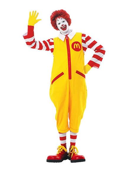 Ronald Mcdonald Costume Ronald Mcdonald Costume Ronald Mcdonald