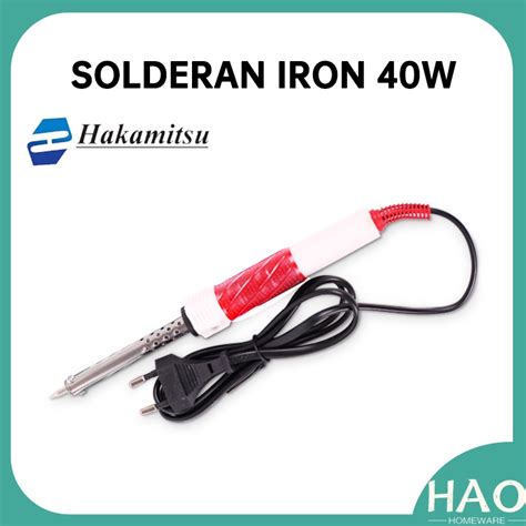 Jual Hakamitsu Solderan Iron 40W Solderan Servisan Solderan Rumah