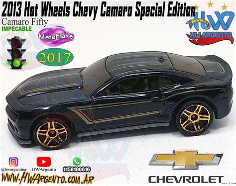 Hot Wheels Chevy Camaro Special Edition Hwargento