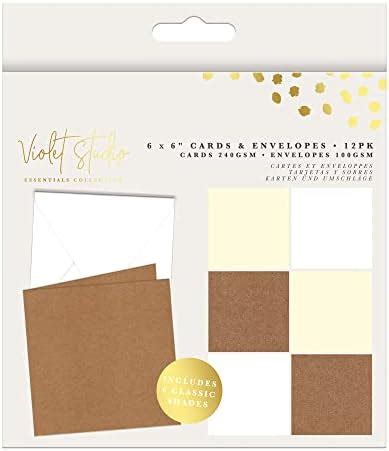 Papermania A Cards Envelopes Pack Of Gsm Kraft A Card