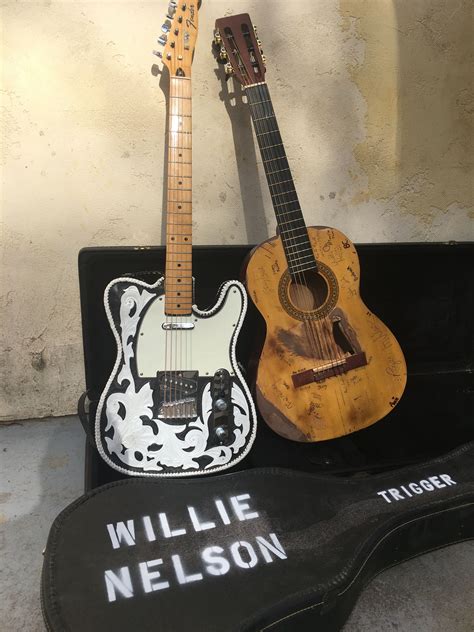 Custom Waylon Jennings And Willie Nelson Tribute Guitars Guitar