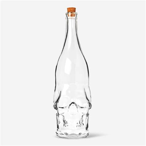 Skull Shaped Glass Bottle 970 Ml Flying Tiger Copenhagen