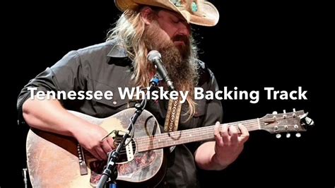 Chris Stapleton Tennessee Whiskey Backing Track Youtube