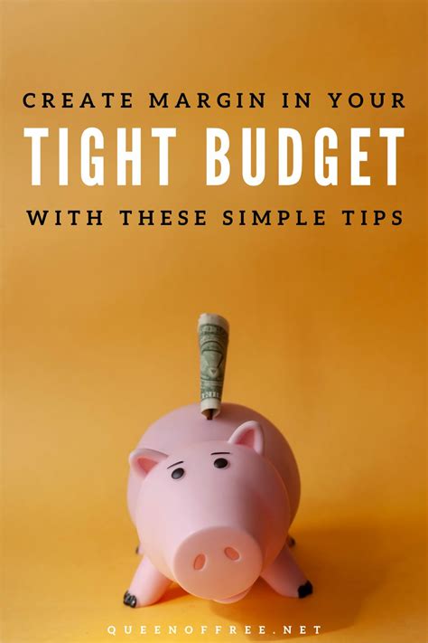 Creating Margin In Your Tight Budget Queen Of Free