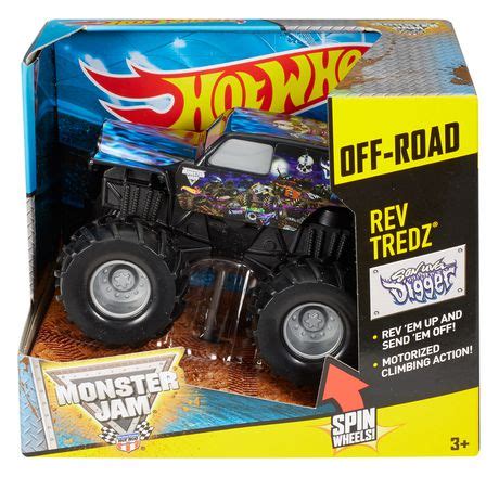 Hot Wheels Monster Jam Rev Tredz Son Uva Digger Truck Walmart Canada