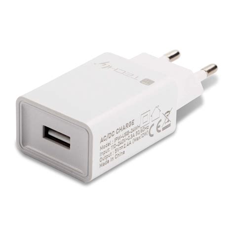 Caricatore Alimentatore Usb A Da Muro V A Per Smartphone O Tablet