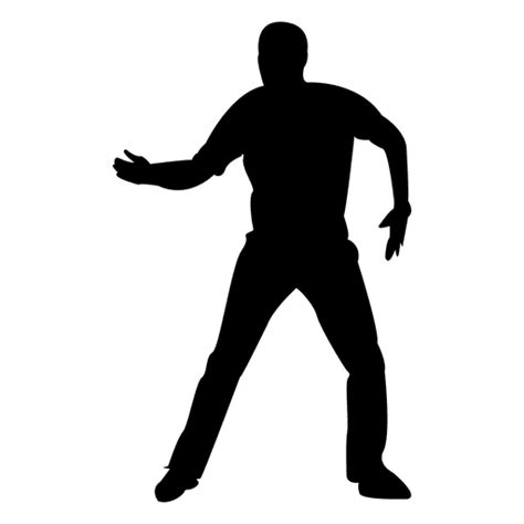 Dise O Png Y Svg De Hombre Bailando Silueta Para Camisetas