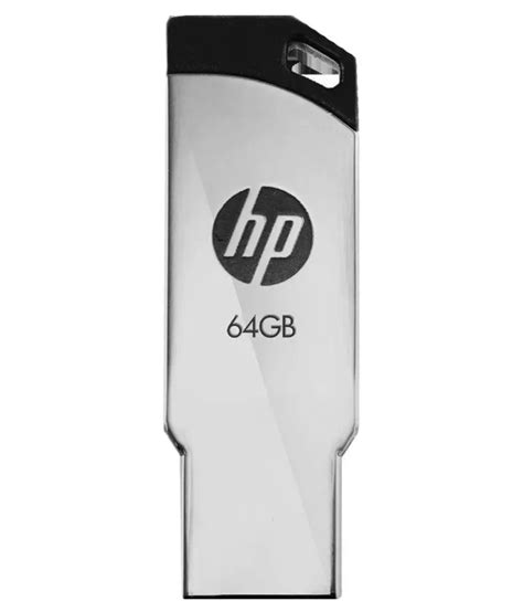 Buy Hp Gb Usb Black And Silver Pen Drive V W Online In India