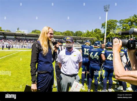 European League Of Football ELF Game Milano Seamen At Stuttgart