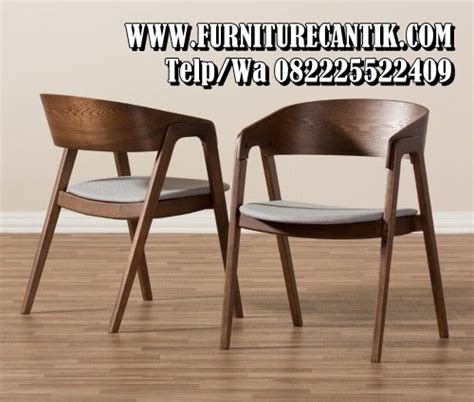 Kursi Cafe Kayu Jati Retro Minimalis Toko Furniture Cantik Jepara