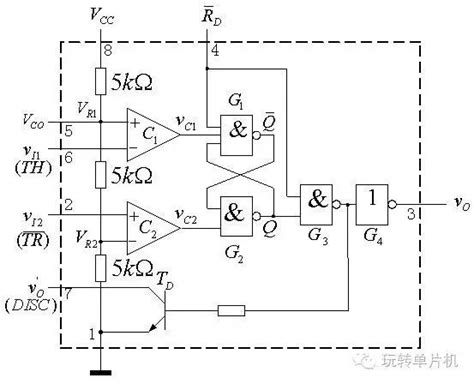 555芯片引脚图及引脚描述555定时器的电路结构与工作原理 电子发烧友网