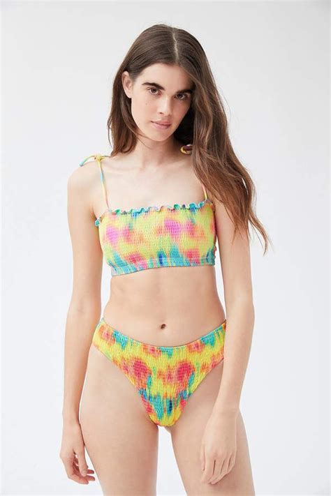 Peixoto Cayo Tie Dye High Waisted Bikini Bottom Sponsored Paid