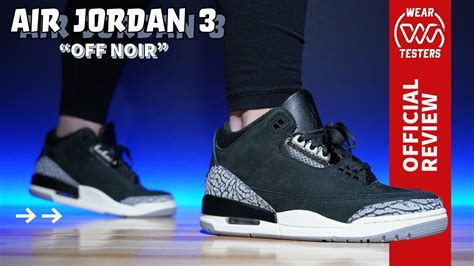 Air Jordan 3 Off Noir Youtube