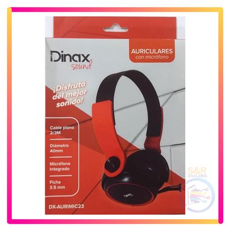 AURICULARES VINCHA CON MICRÓFONO DINAX S R