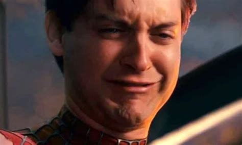 Spoderman Crying