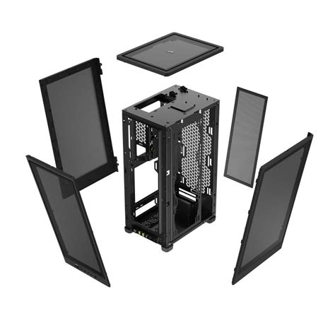 Corsair Launches Airflow Focused 24 4l 2000d Compact Chassis With Good Hardware Support Club386