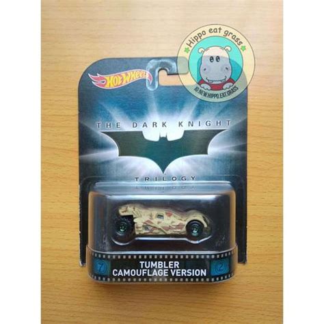 Jual Hot Wheels Hotwheels Retro The Dark Night Trilogy Tumbler Camouflage Jakarta Barat