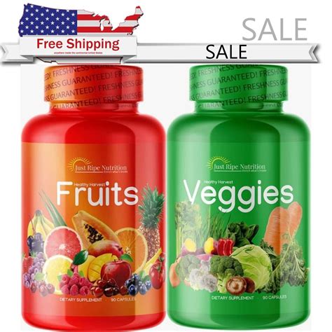 Fruits And Veggies Supplement Balance Of Daily Nature 180pcs Fast Shipment Ebay