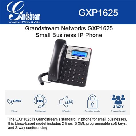 Grandstream Gxp Small To Medium Business Hd Ip Phone Tech Nuggets