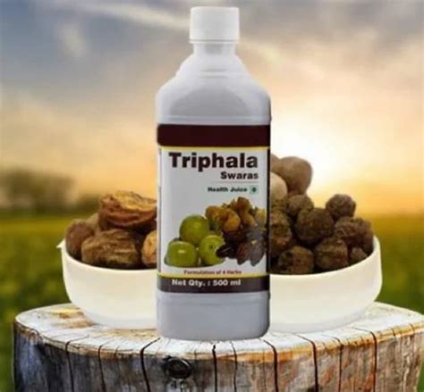 Swadeshi Triphala Juice 500 Ml Packaging Type Bottle At Rs 350