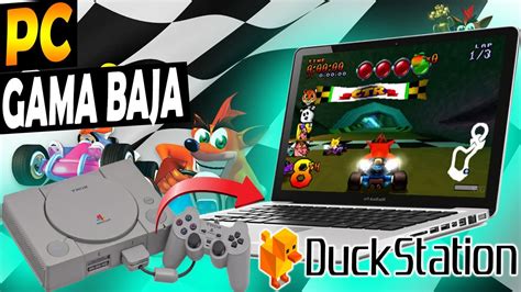 DUCKSTATION Emulador De PS1 Para PC De Bajos Recursos 2023