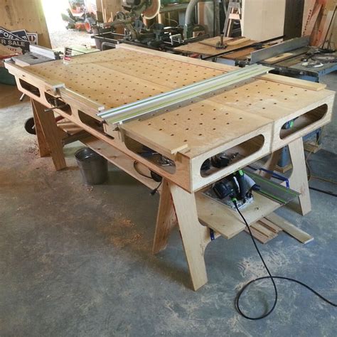 Scott Brown Carpentry : Scott S Paulk Workbench Getting Some Use ...