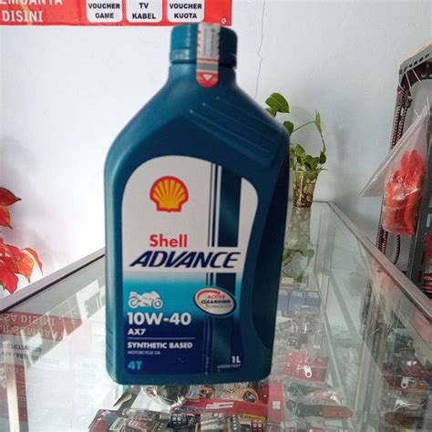 Jual Oli Motor Shell Advance T Liter Shopee Indonesia