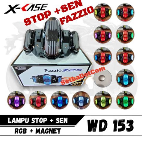 Jual Stop Lamp Lampu Stop Fazzio Sein Sen Belakang Xcase Wd Xcase