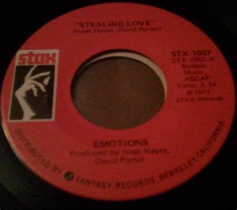 Emotions Stealing Love When Tomorrow Comes 1977 Vinyl Discogs