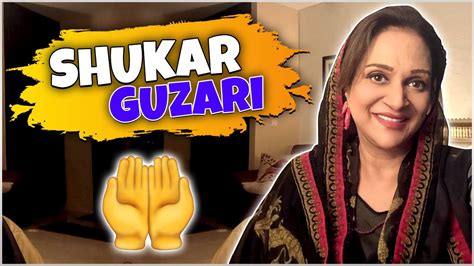 Shukar Guzari Bushra Ansari Officials Youtube