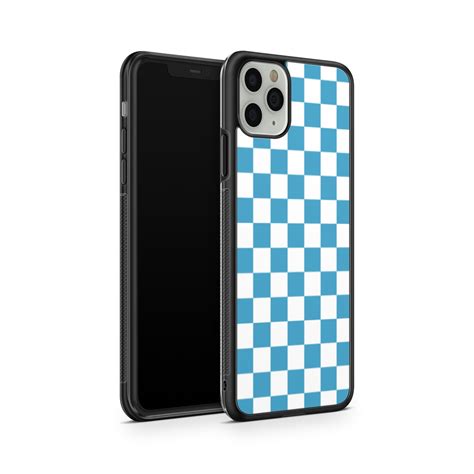 Blue Checkered Phone Case Iphone 7 Case Iphone 7 Plus Case Etsy