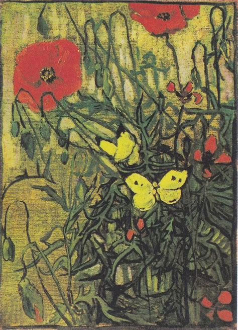 A Closer Look At Vincent Van Gogh S Grass And Butterflies Van Gogh