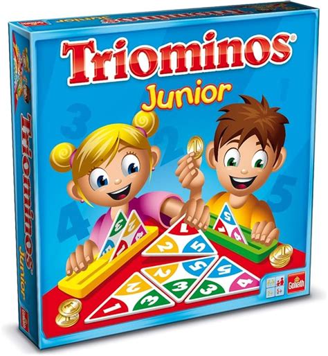 Goliath Triominos Junior Jeu De Famille 60627 006 Amazon Fr